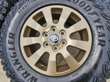 18" Toyota Land Cruiser OEM TRD wheels rims 95952 Tundra Sequoia BRONZE NEW Texas Truck Tire