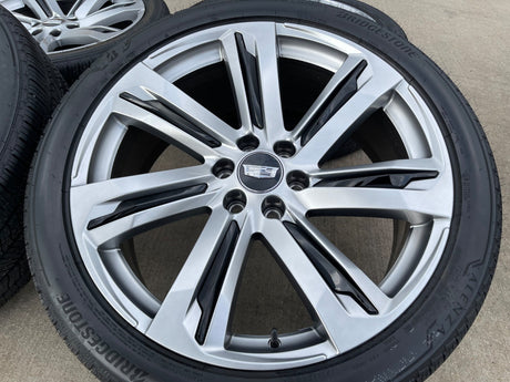24" Cadillac Escalade V OEM wheels rims 2023 2024 2025 2026 NEW BRIDGESTONE Texas Truck Tire