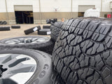 20" Chevy Silverado GMC Sierra AT4 2500 3500 OEM 5960 5947 wheels rims GOODYEAR Texas Truck Tire