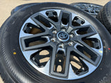 20" Toyota Tundra Platinum OEM wheels rims 95295 75276 Sequoia 2024 2025 NEW Texas Truck Tire