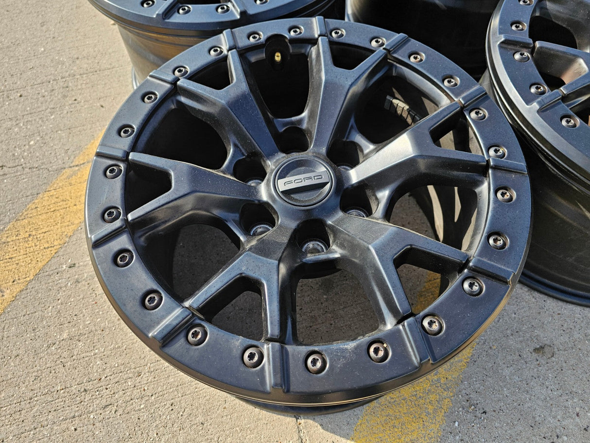 17" Ford F-150 Raptor OEM BEADLOCK 10460 95354 rims wheels 2021 2022 2023 2024 Texas Truck Tire