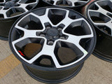 17" Jeep Wrangler Gladiator Rubicon OEM 9218 SPARE wheel rim 2020 2021 2022 2023 Texas Truck Tire