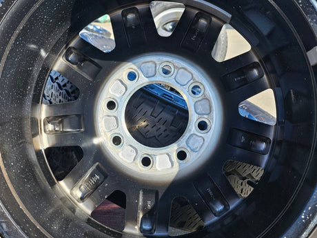 20" GMC Sierra DENALI 2500 3500 OEM 14137 5963 wheels rims Silverado tires A/T Texas Truck Tire