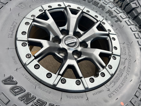 17" Ford F-150 Raptor OEM BEADLOCK 10460 rims wheels tires 37" R/T NEW Texas Truck Tire