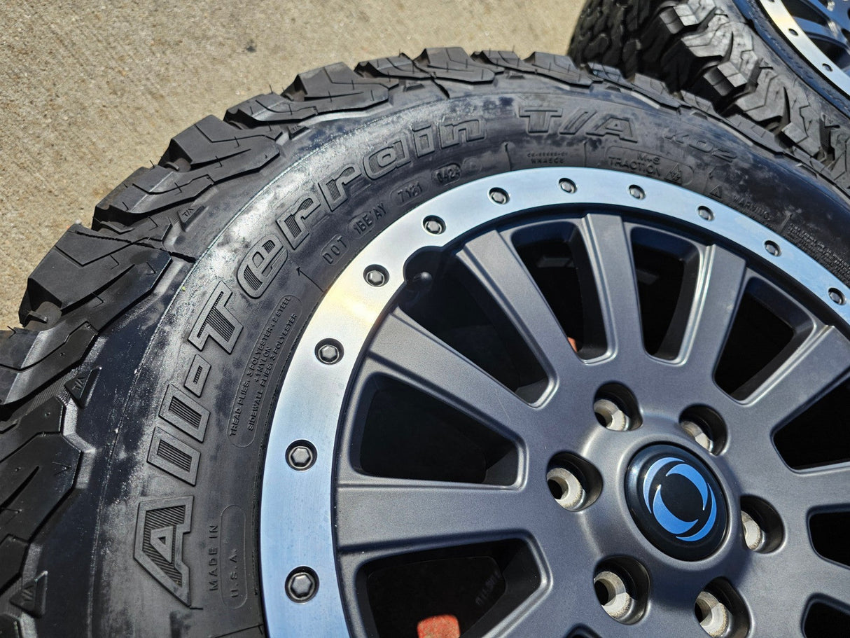(4) 18" INEOS Grenadier OEM wheels rims beadlock 2023 2024 2025 2026 BFG KO2 Texas Truck Tire