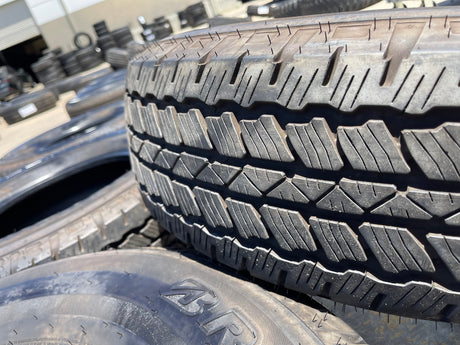 (5) 255/75/17 Bridgestone Dueler A/T tires Jeep Wrangler Ford Bronco Texas Truck Tire
