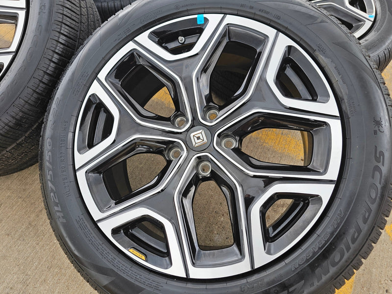 22" Rivian R1T R1S OEM wheels rims tires PT00001895 2022 2023 2024 2025 2026 NEW Texas Truck Tire
