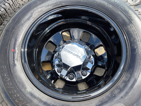 18" GMC Sierra 3500 DENALI Dually rims wheels OEM 8x210 2025 2026 MICHELIN NEW Texas Truck Tire