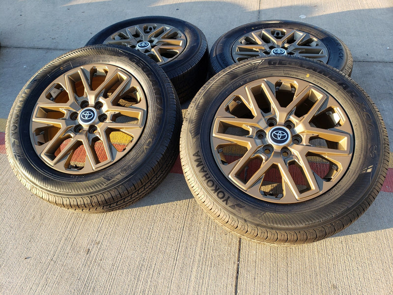 20" Toyota Tundra TRD OEM wheels rims BRONZE TSS 95295 Sequoia NEW Texas Truck Tire