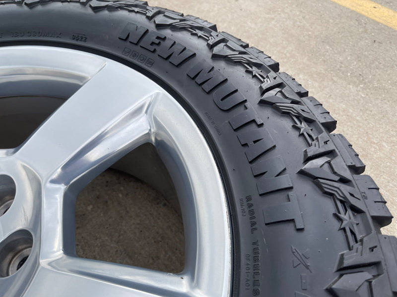 20" Chevy Silverado 1500 Tahoe Suburban OEM wheel rim 5652 tire spare Texas Truck Tire