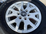 17" Toyota Tacoma 4Runner TRD OEM 94254 10637 wheels rims 2025 2026 FIRESTONE Texas Truck Tire