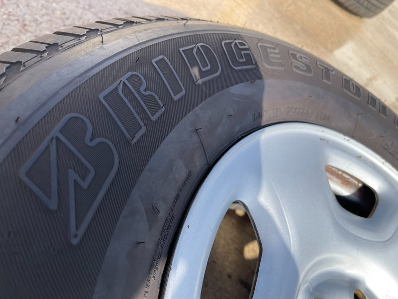 17" Ford F-150 OEM rim wheel 3557 3778 steel spare tire BRIDGESTONE H/T Texas Truck Tire