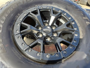 17" Ford F-150 Raptor R OEM BEADLOCK 10460 rims wheels 37" tires BFG Texas Truck Tire