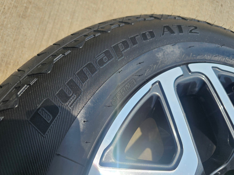 20" Dodge Ram 1500 OEM 94059 Laramie wheels rims 68583860AA 2024 2025 2026 NEW Texas Truck Tire