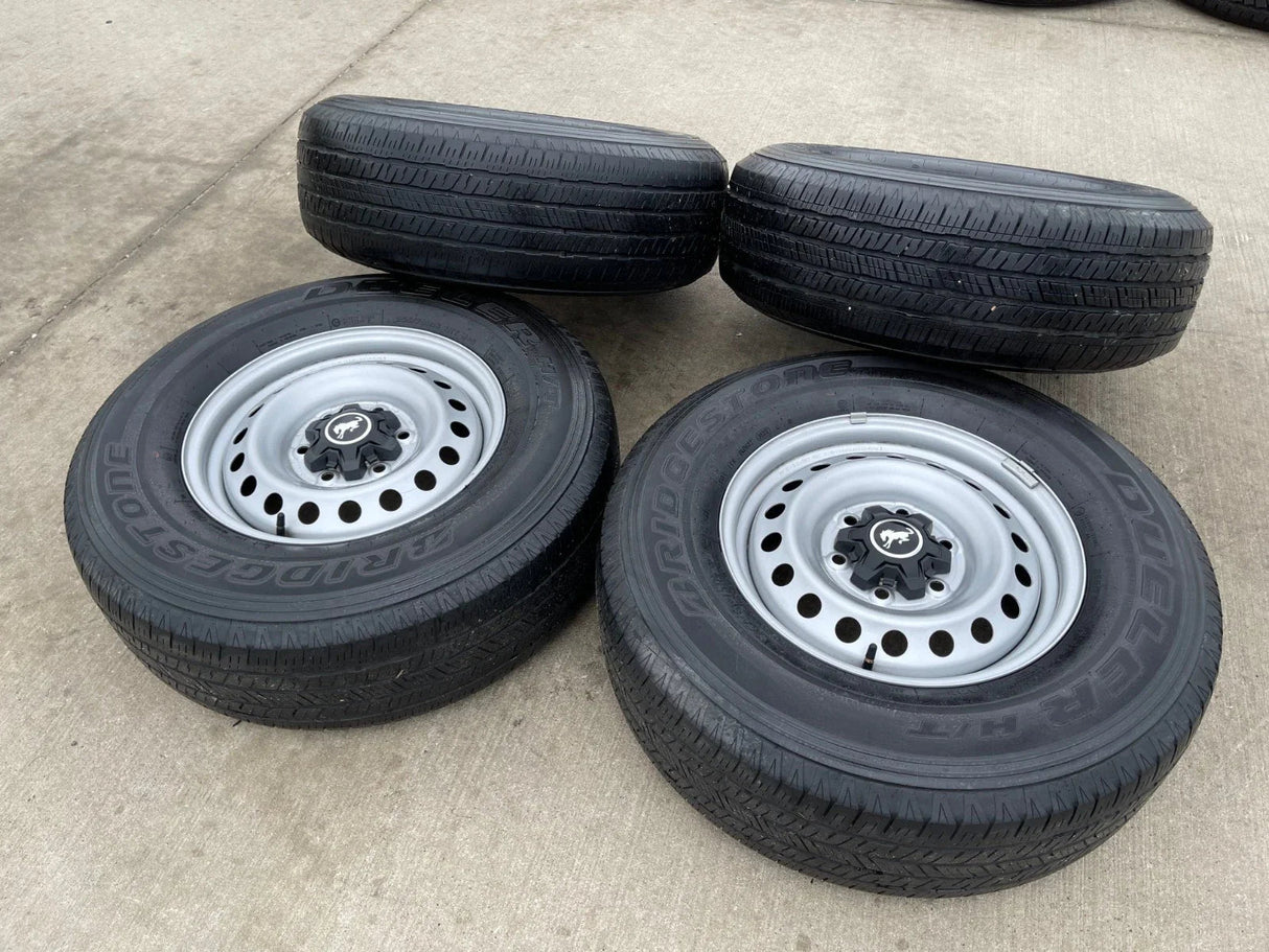 16" Ford Bronco steel wheels rims tires 10226 Ranger 2021 2022 2023 2024 2025 Texas Truck Tire