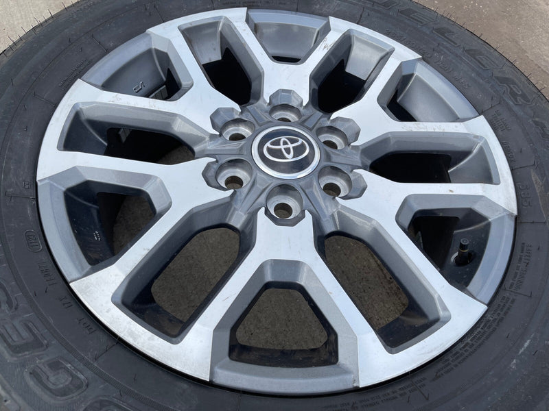 20" Toyota Tundra Sequoia OEM wheel rim 95359 75277 spare 2024 2025 2026 NEW Texas Truck Tire
