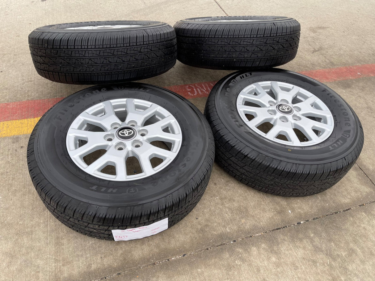 17" Toyota Tacoma 4Runner TRD OEM 94254 10637 wheels rims 2026 FIRESTONE NEW Texas Truck Tire