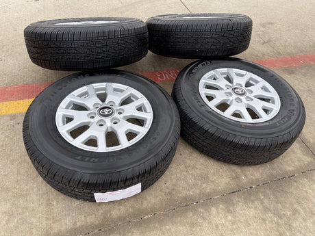 17" Toyota Tacoma 4Runner TRD OEM 94254 10637 wheels rims 2026 FIRESTONE NEW Texas Truck Tire
