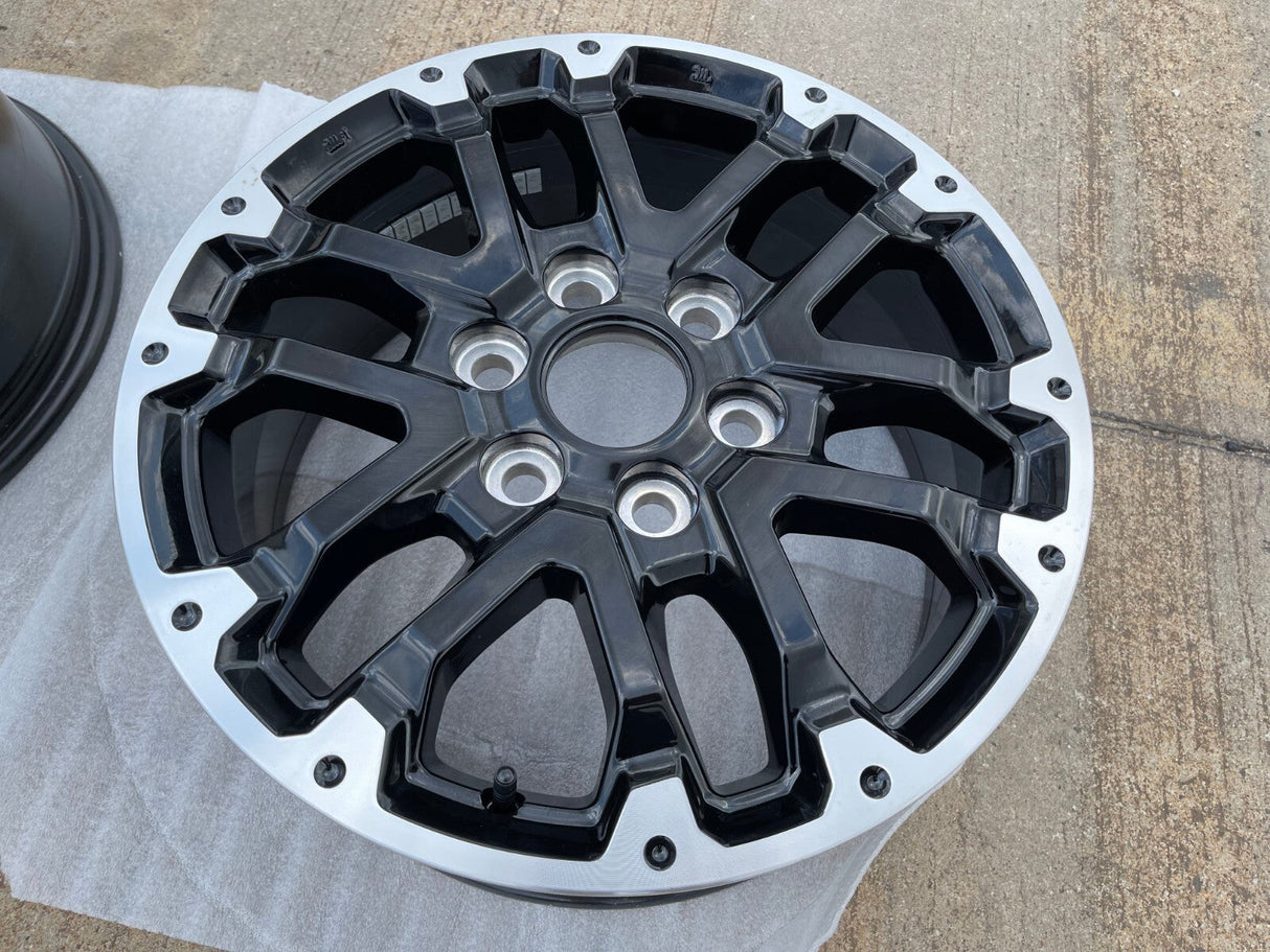 18" Toyota Tundra TRD OEM black wheel rim 75273 Sequoia 2024 2025 NEW Texas Truck Tire