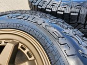 17" 4Runner Toyota Tacoma OEM BRONZE wheels rims FJ FALKEN WILDPEAK A/T4 NEW Texas Truck Tire