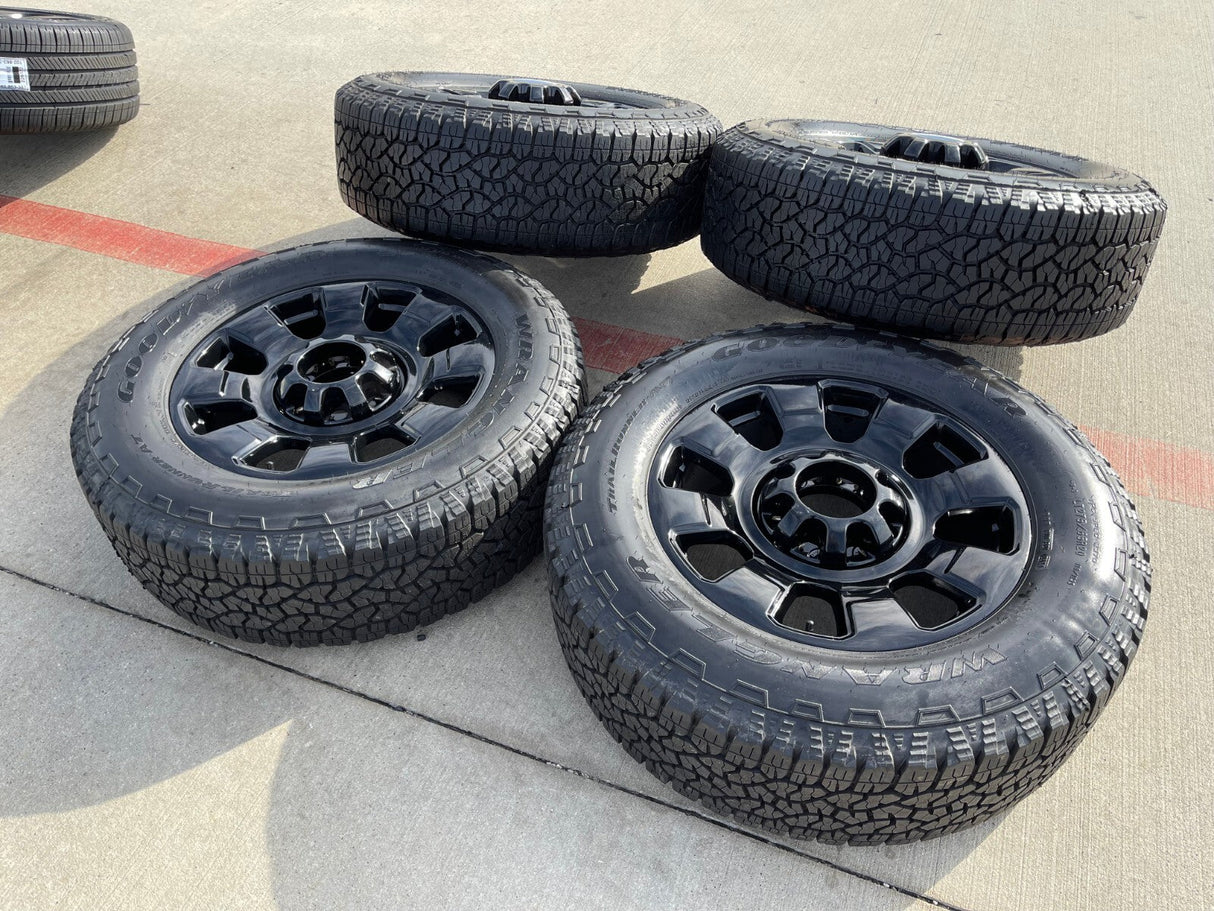 20" Ford F-250 F-350 OEM Tremor 10295 25085 10552 wheels rims 2025 2026 NEW Texas Truck Tire
