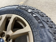 18" Chevy Silverado Suburban Tahoe OEM 5912 wheels rims Yukon Sierra FALKEN NEW Texas Truck Tire