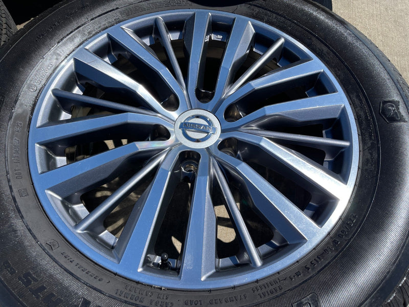 20" Nissan Titan Armada Infiniti QX80 OEM 62858 wheels rims 2023 2024 2025 2026 Texas Truck Tire