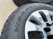 20" Chevy Silverado GMC Sierra AT4 2500 3500 OEM 5960 5947 wheels rims GOODYEAR Texas Truck Tire