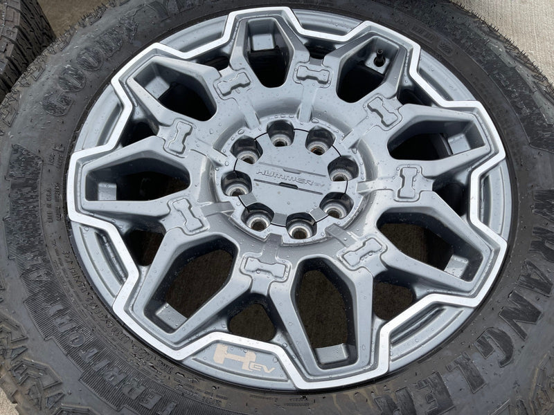 22" Hummer EV HEV 2500 OEM 8x165 14094 wheels rims 2022 2023 2024 2025 2026 Texas Truck Tire