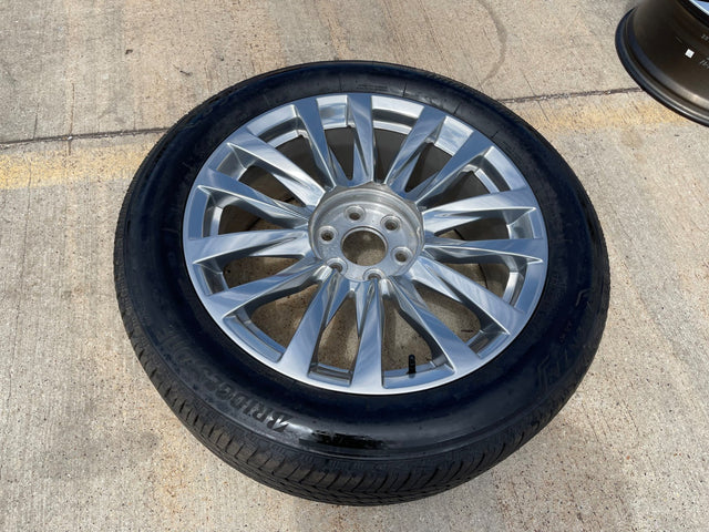 22" Cadillac Escalade OEM 4873 95026 polished wheel rim 2021 2022 2023 2024 2025 Texas Truck Tire