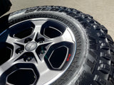 17" Jeep Wrangler Gladiator RUBICON OEM 9236 wheels rims FALKEN M/T Texas Truck Tire