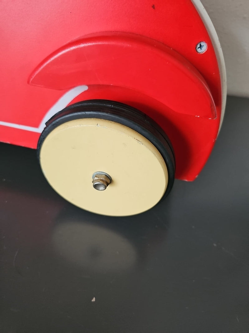 Wooden Ride-On Classic Sport Push Car for Kids