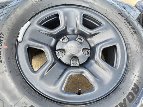 17" Jeep Gladiator OEM wheels rims Steel 9220 9240 Wrangler 2025 2026 NEW Texas Truck Tire