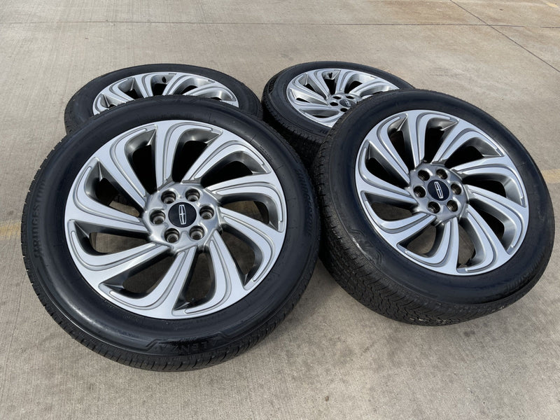 22" Lincoln Navigator BLACK LABEL OEM 10497 rims wheels BRIDGESTONE GREAT DEAL Texas Truck Tire