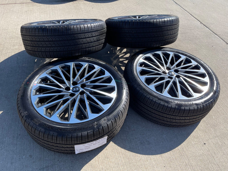 21" Hyundai Palisade Calligraphy OEM 94345 wheels rims 2025 2026 2027 PIRELLI Texas Truck Tire