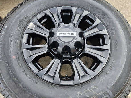 18" Ford F-250 F-350 TREMOR OEM rims wheels 10097 tires NEW MICHELIN A/T2 Texas Truck Tire