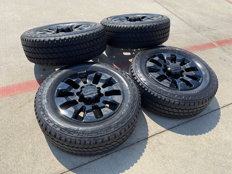 20" GMC Sierra DENALI Chevy Silverado 2500 3500 OEM 5960 5947 wheels rims NEW Texas Truck Tire