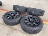 20" GMC Sierra DENALI 2500 3500 OEM 14137 5963 wheels rims Silverado tires A/T Texas Truck Tire
