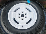 17" Ford Bronco HERITAGE Limited Edition wheels rims white 2025 2026 NEW Texas Truck Tire
