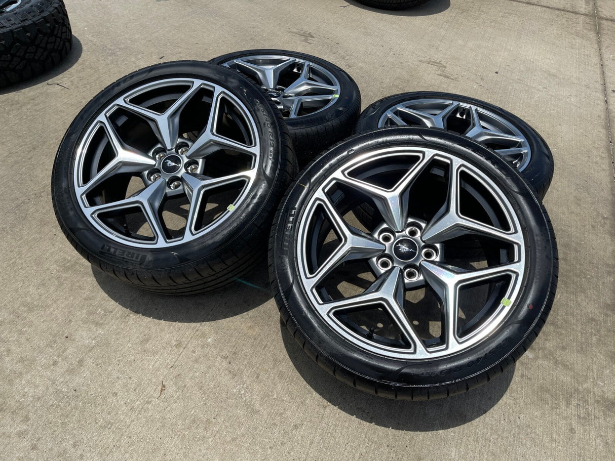 19" Ford Mustang GT Performance Track Pack OEM 10599 10602 wheels rims NEW Texas Truck Tire