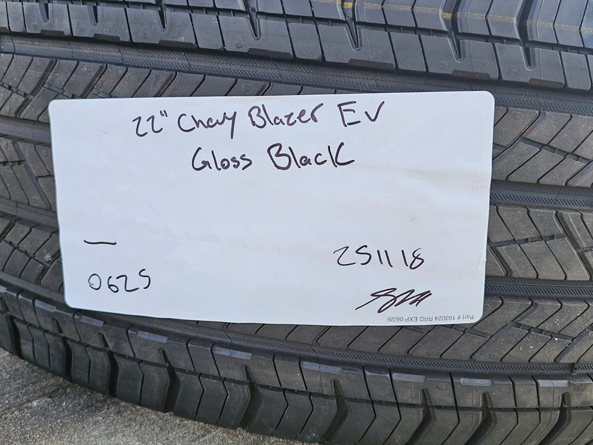 22" Chevy Blazer SS EV OEM wheels rims 2024 2025 2026 NEW MICHELIN Texas Truck Tire