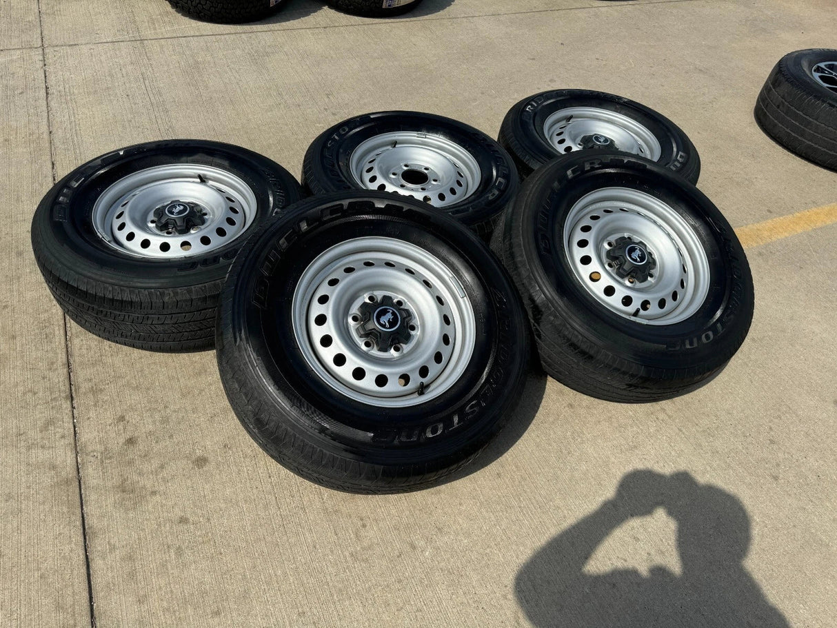16" Ford Bronco steel wheels rims tires 10226 Ranger 2021 2022 2023 2024 2025 Texas Truck Tire