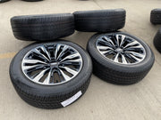 22" Cadillac Escalade V V600 Platinum OEM wheels rims 2023 2024 2025 2026 NEW Texas Truck Tire