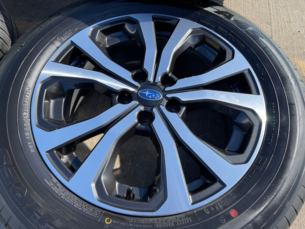 18" Subaru Outback Legacy Forester OEM wheels rims 68869 tires NEW TOYO Texas Truck Tire