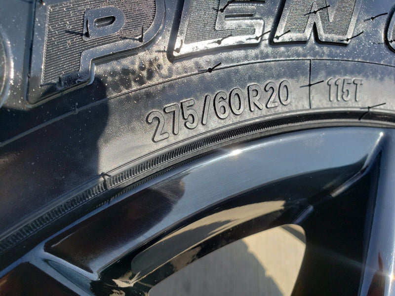 20" GMC Sierra Yukon AT4X Tahoe OEM 95369 wheels rims 2023 2024 2025 NEW Texas Truck Tire