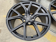 20" 20x10 Jeep Grand Cherokee SRT Trackhawk SRT8 OEM 9173 black wheels rims Texas Truck Tire