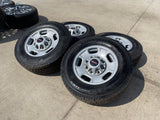 17" Chevy Silverado GMC Sierra 2500 3500 OEM 8095 wheels COOPER H/T3 Texas Truck Tire