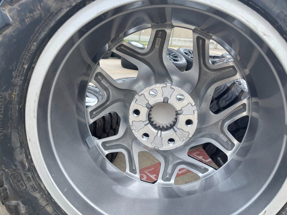 20" GMC Sierra Yukon AT4 Tahoe Silverado OEM wheels rims tires 2022 2023 2024 Texas Truck Tire