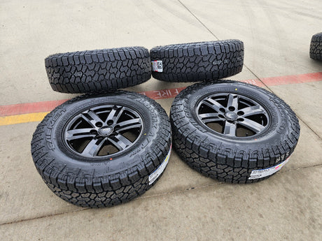 17" Ford F-150 OEM black Tremor rims wheels 10339 2023 2024 2025 2026 NEW Texas Truck Tire