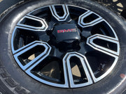 20" GMC Sierra AT4 2500 3500 OEM wheels rims 5950 Silverado BRIDGESTONE A/T Texas Truck Tire